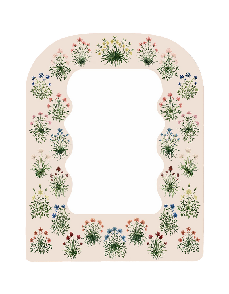 OTM Exclusive: Fleur Home x Riley Sheehey Jaipur Print Mirror