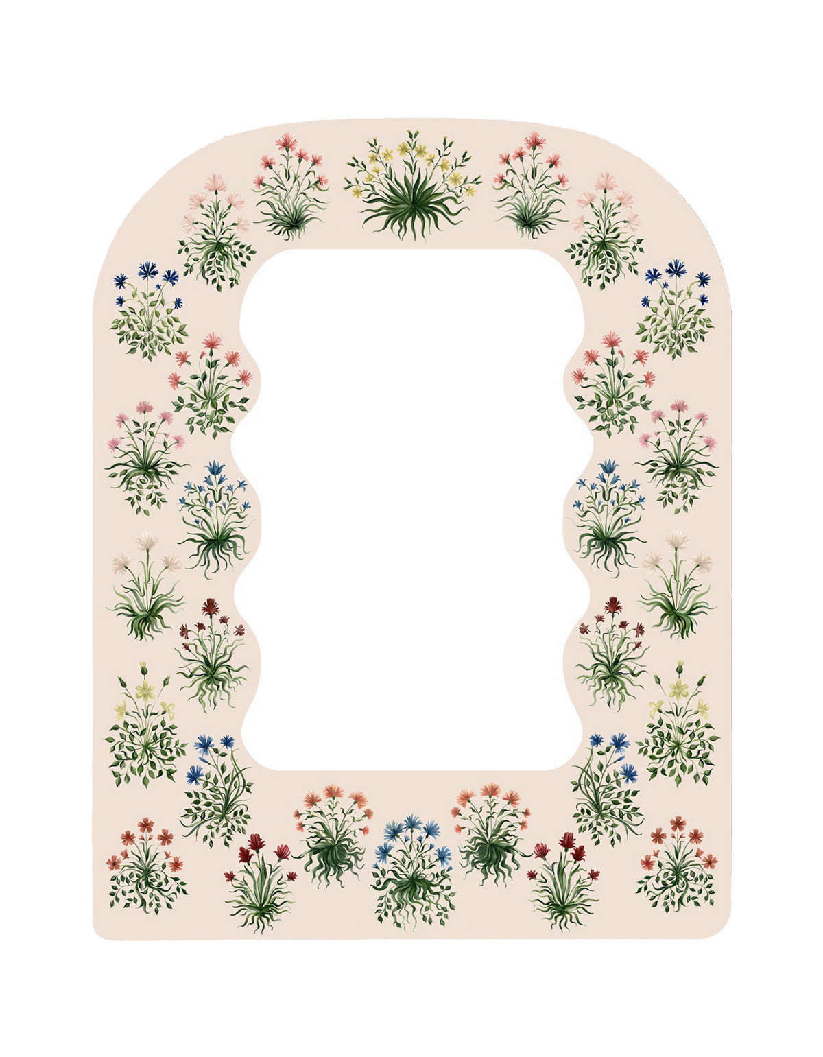 OTM Exclusive: Fleur Home x Riley Sheehey Jaipur Print Mirror