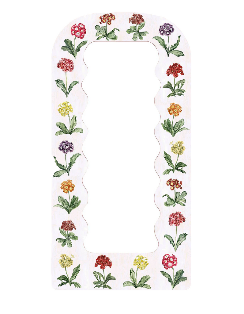 OTM Exclusive: Fleur Home x Riley Sheehey Primrose Print Large Mirror
