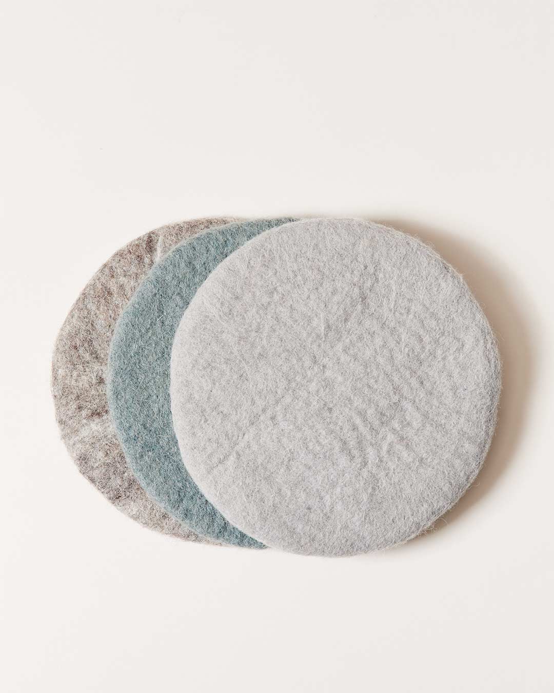 Artisan Felt Hot Pads - Set of 3