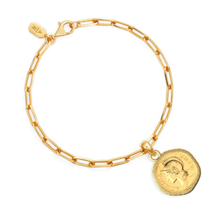 Shop our best-selling Athena Goddess coin bracelet, perfect everyday staple. Jewellery that lasts forever, designed in London.