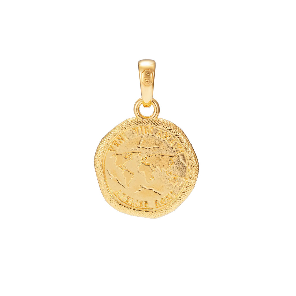 Athena and Nike Coin Necklace | Vis a Vis Jewelry