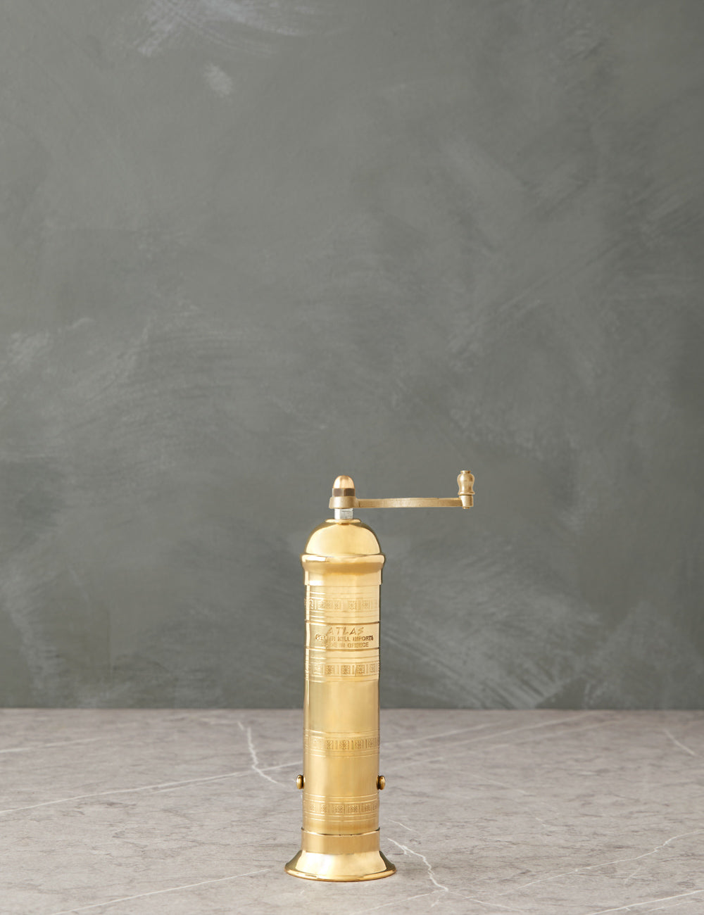 Atlas Brass Pepper Mill