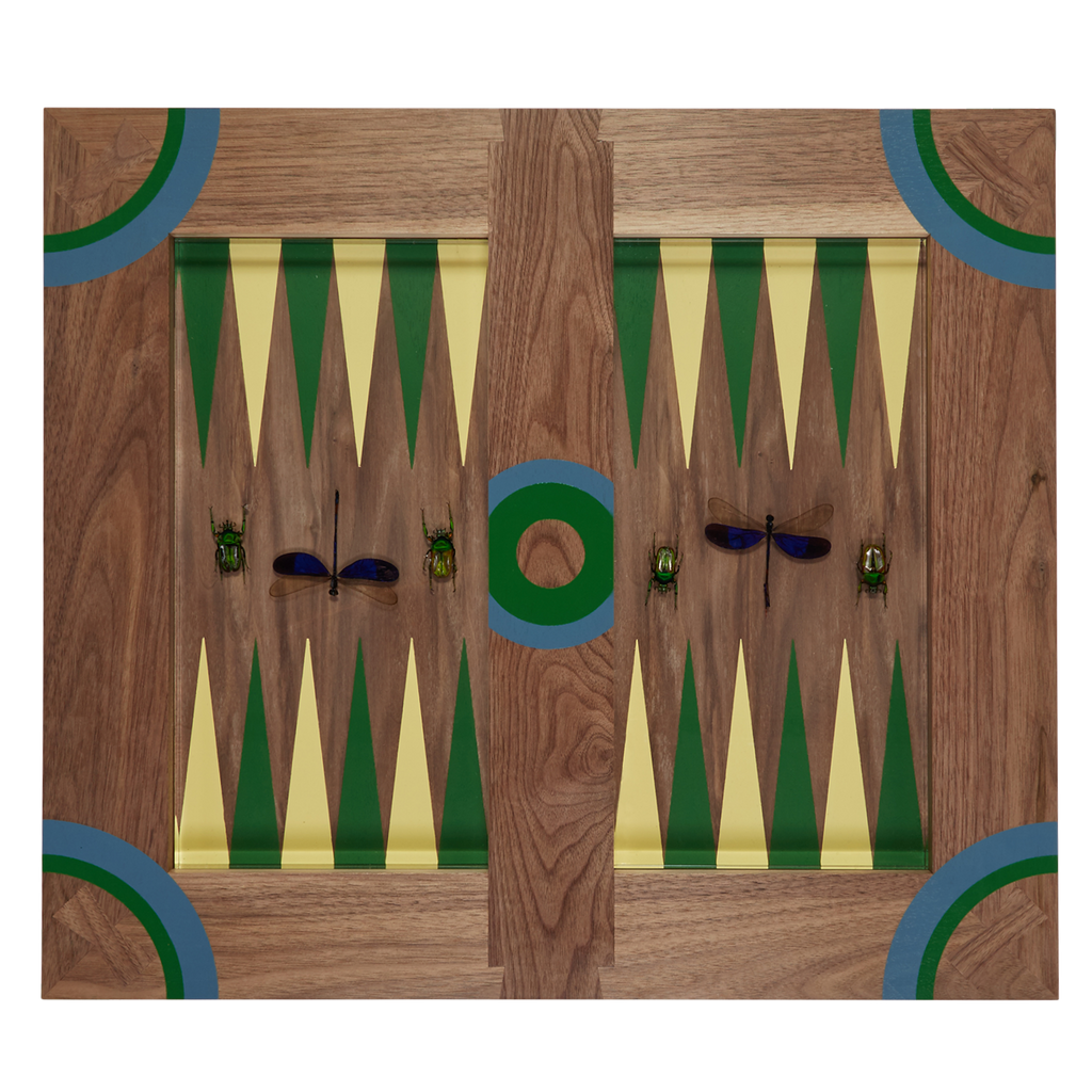 High Grass Backgammon Board