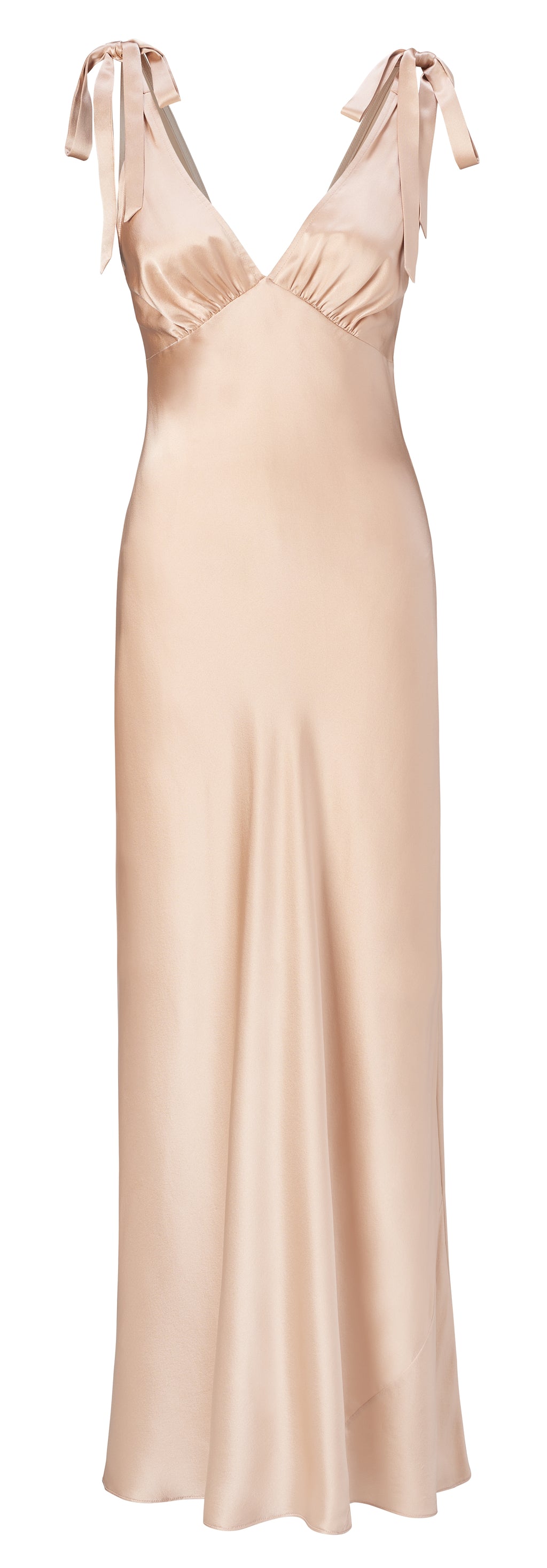 Ava Vintage Blush Silk Slip Dress | Over The Moon Ava Vintage Blush Silk Slip Dress | Over The Moon