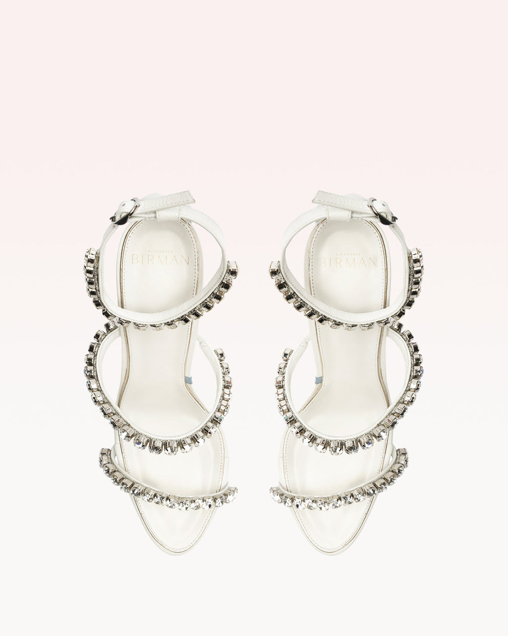 Alexa Bridal 100 in White & Crystal