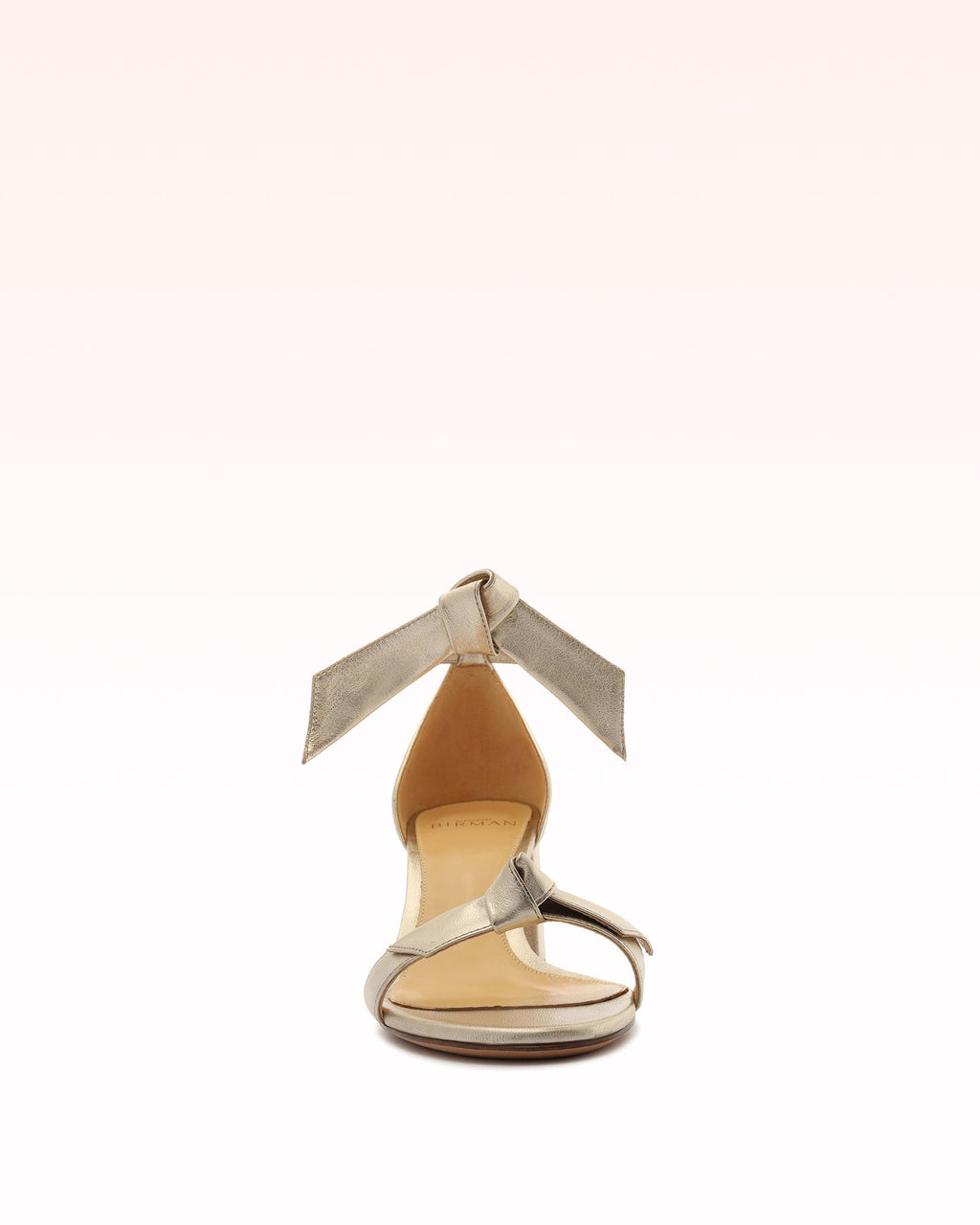 Clarita Block 60 in Golden Leather