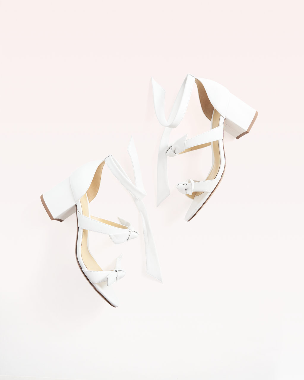 Lolita Block 60 in White Leather