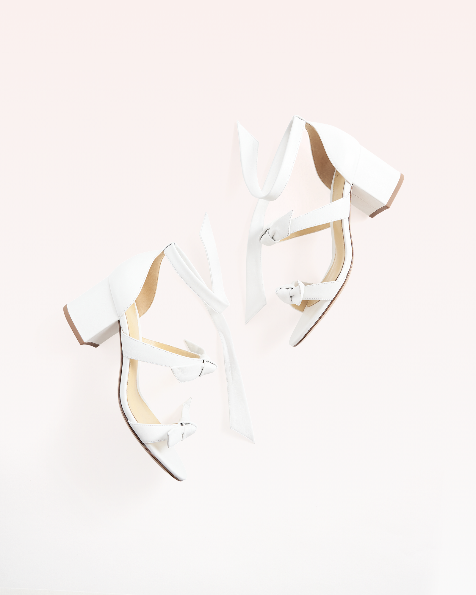 Lolita Block 60 in White Leather