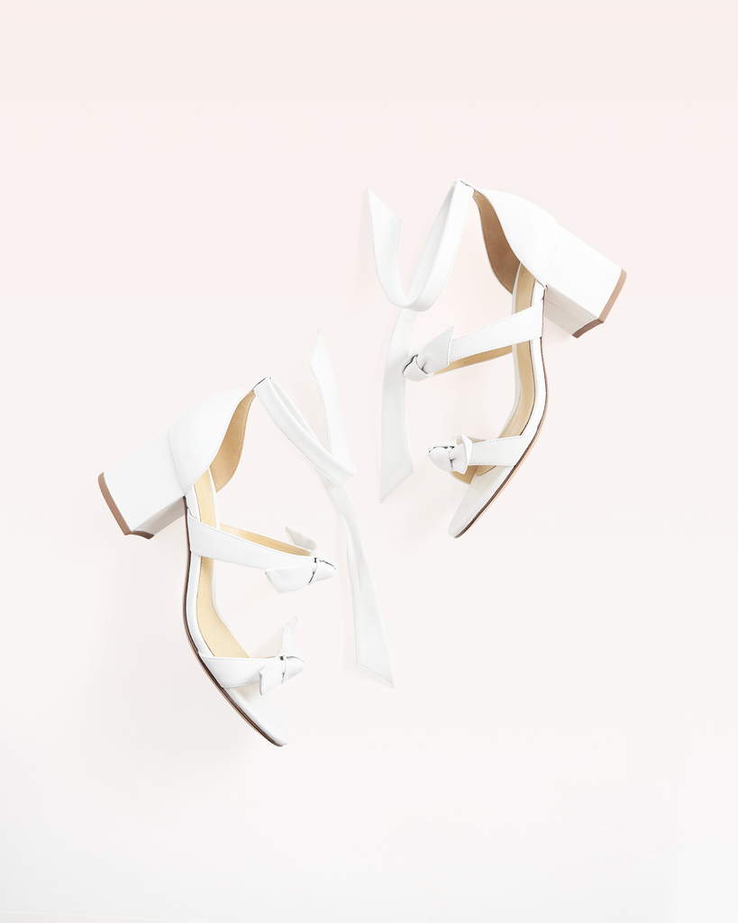 Lolita Block 60 in White Leather