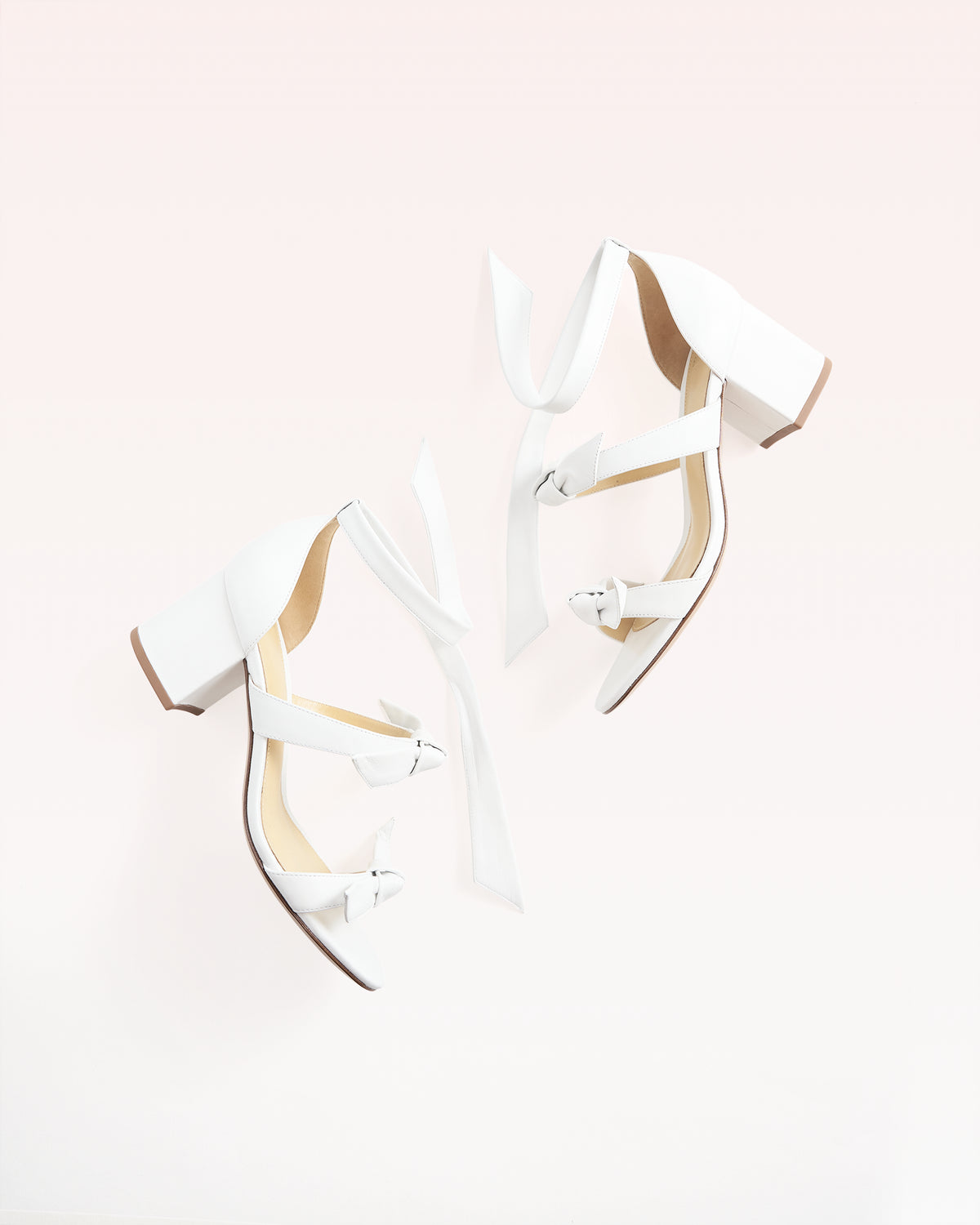Lolita Block 60 in White Leather