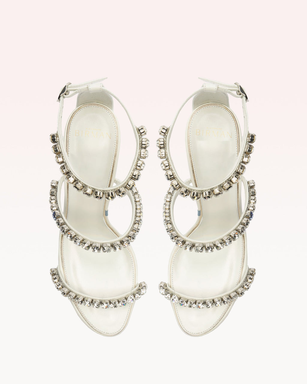 Alexa Bridal 90 in White & Crystal