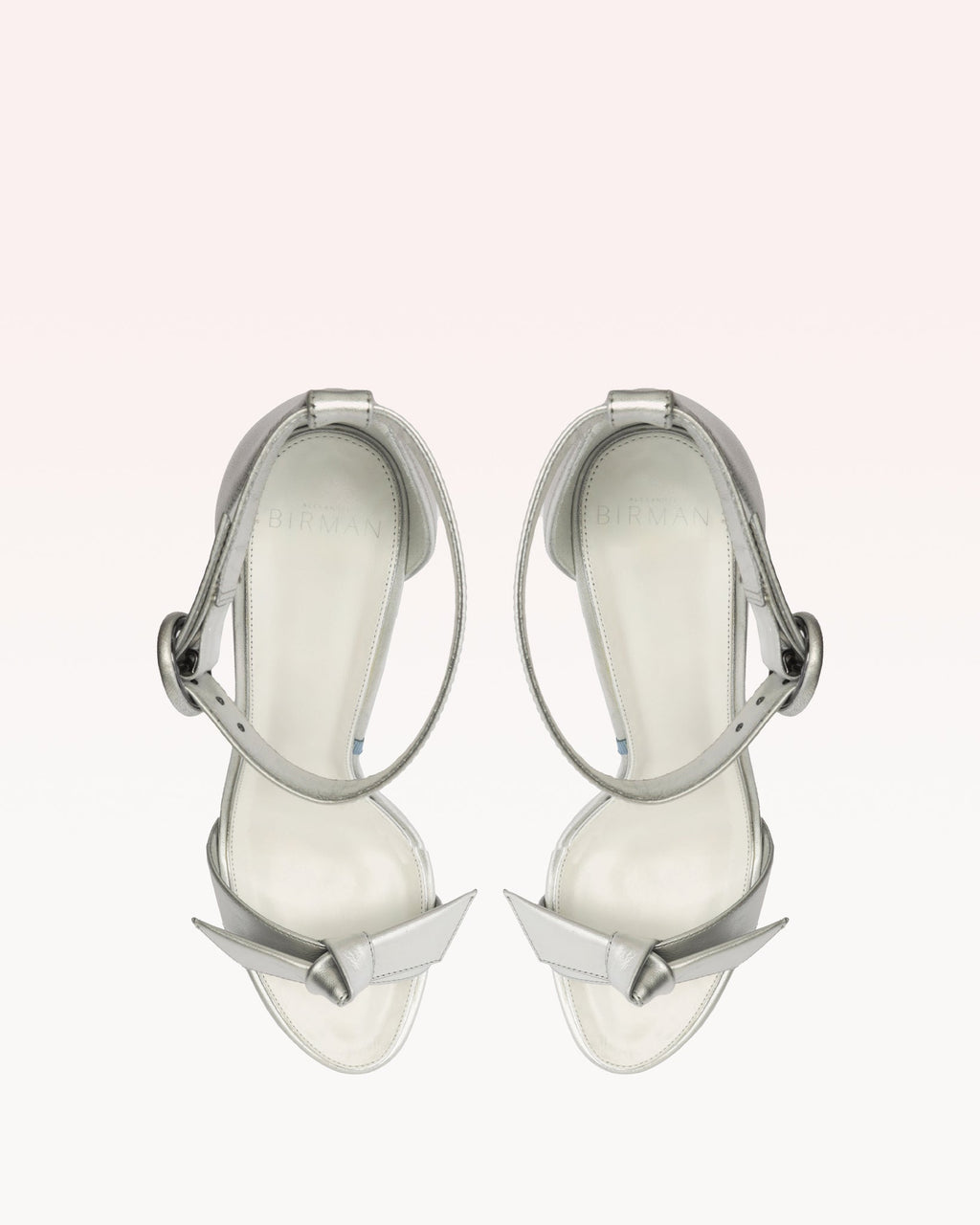 Clarita Bridal Platform 120 in Silver Pearl