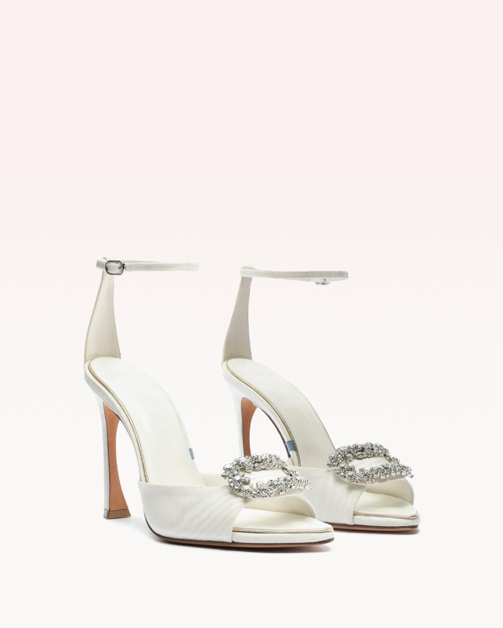 Isla Bridal 100 in Off White & Crystal
