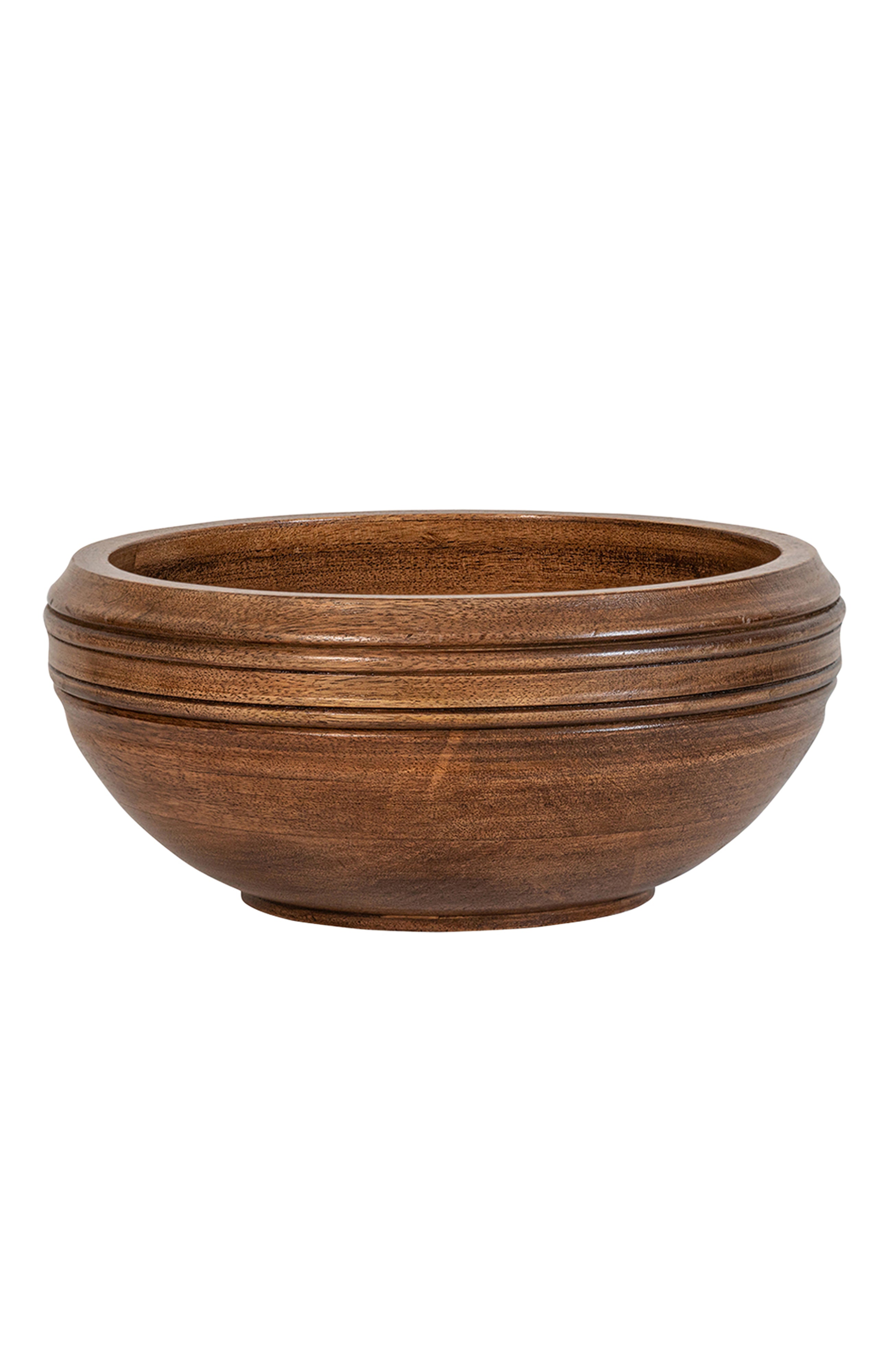 Bilbao Wood 12" Serving Bowl