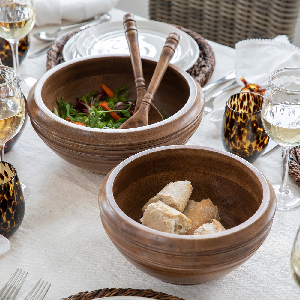 Bilbao Wood 10"  Serving Bowl