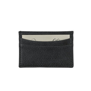 Slim Design Card Case in Goatskin Leather