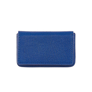 Hard Business Card Case in Goatskin Leather