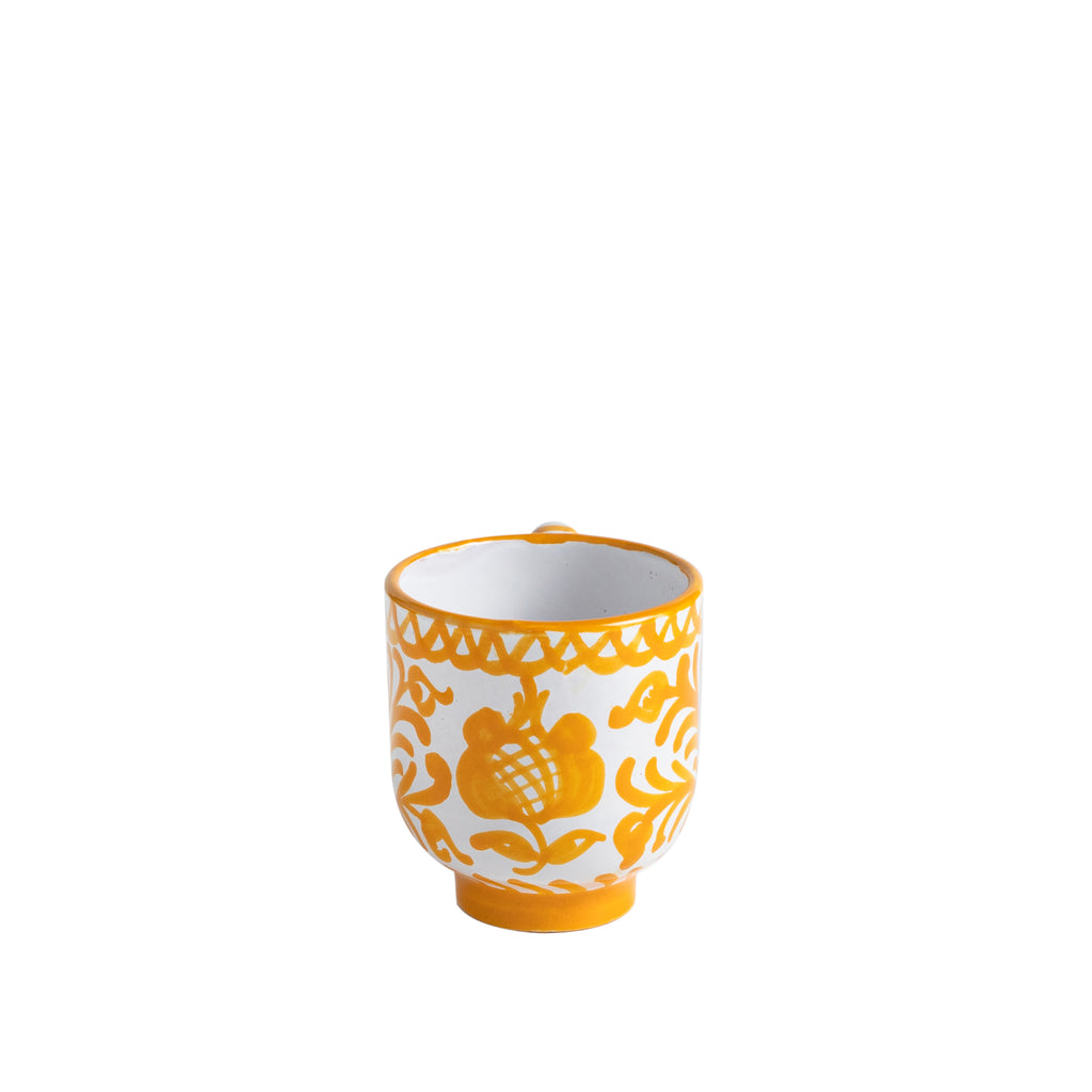 Casa Amarilla Mug with Hand-painted Designs