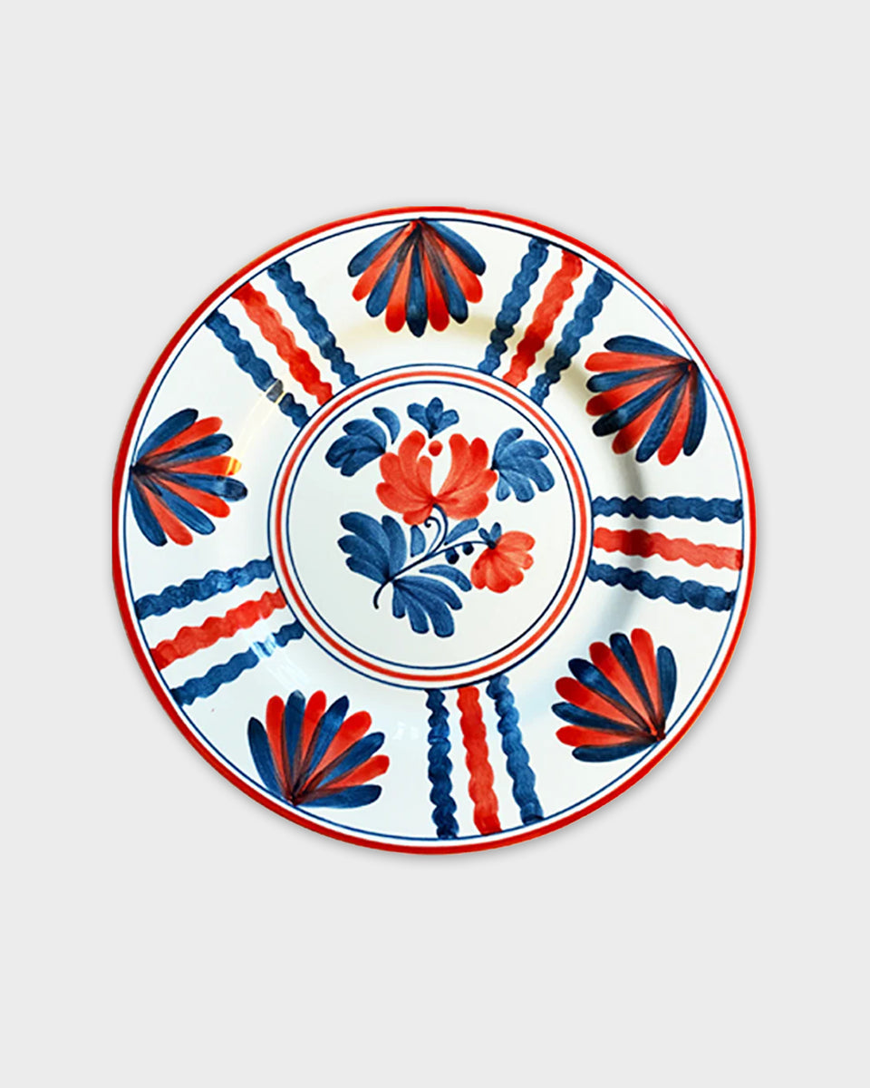 Blossom Dinner Plate Red