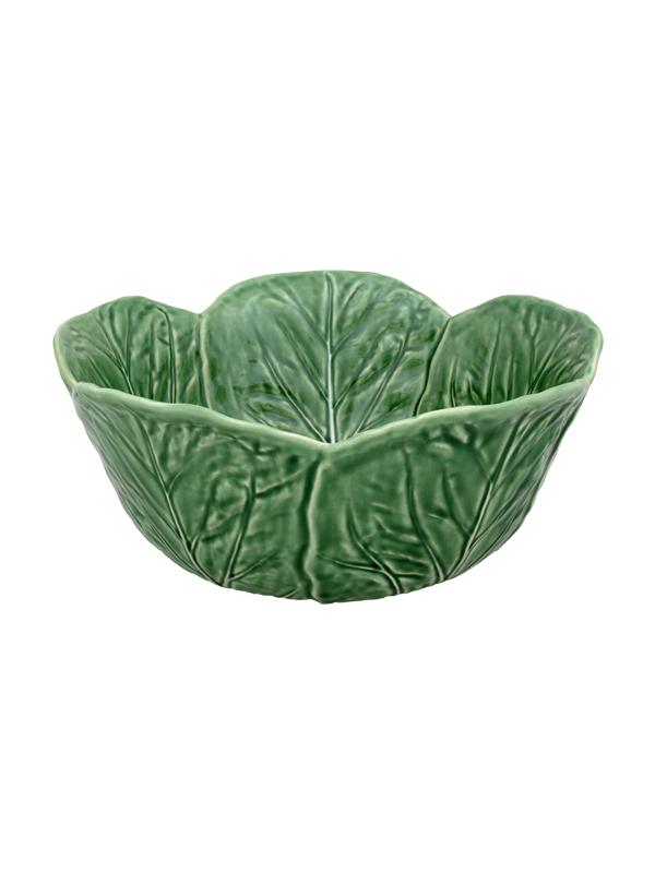 Bordallo Pinheiro Tall Cabbage Salad Bowl