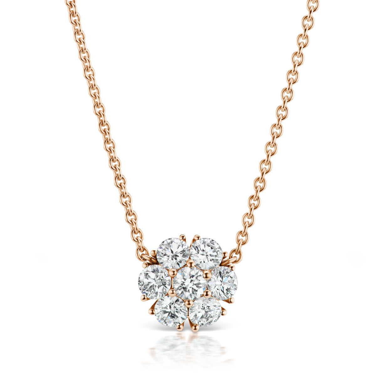 Posey Diamond Necklace, Medium
