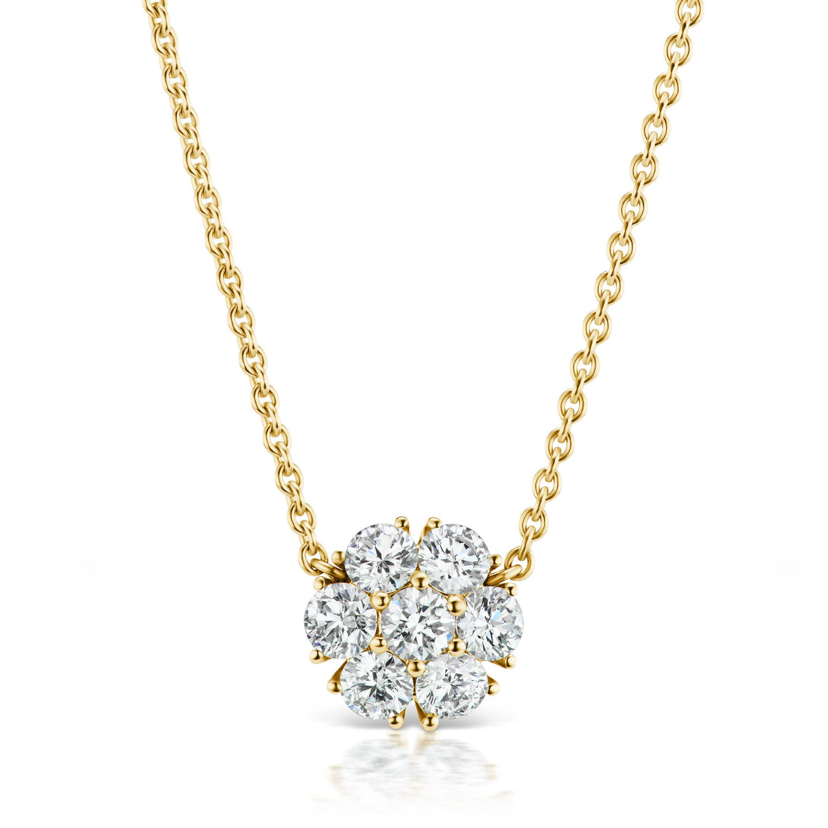 Posey Diamond Necklace, Medium