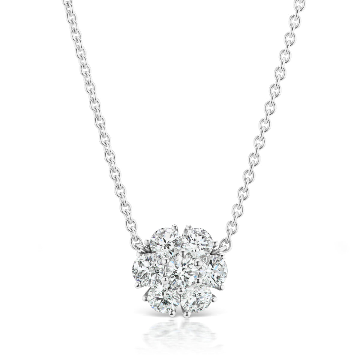 Posey Diamond Necklace, Medium