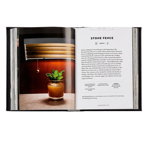 The Essential Cocktail Book in Bonded Leather