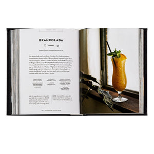 The Essential Cocktail Book in Bonded Leather