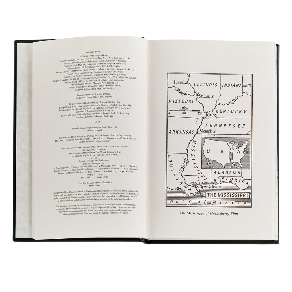 Adventures of Huckleberry Finn in Bonded Leather