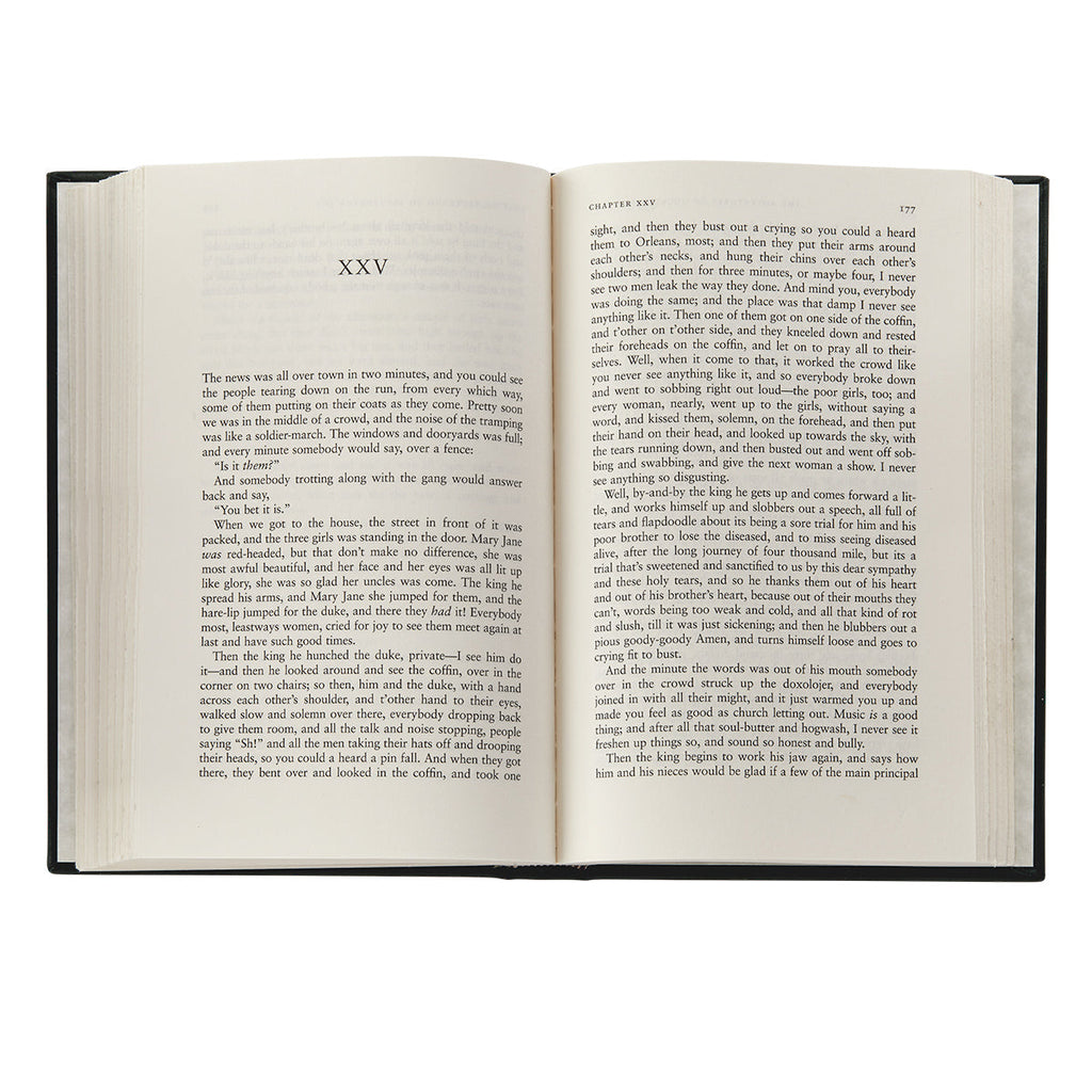 Adventures of Huckleberry Finn in Bonded Leather