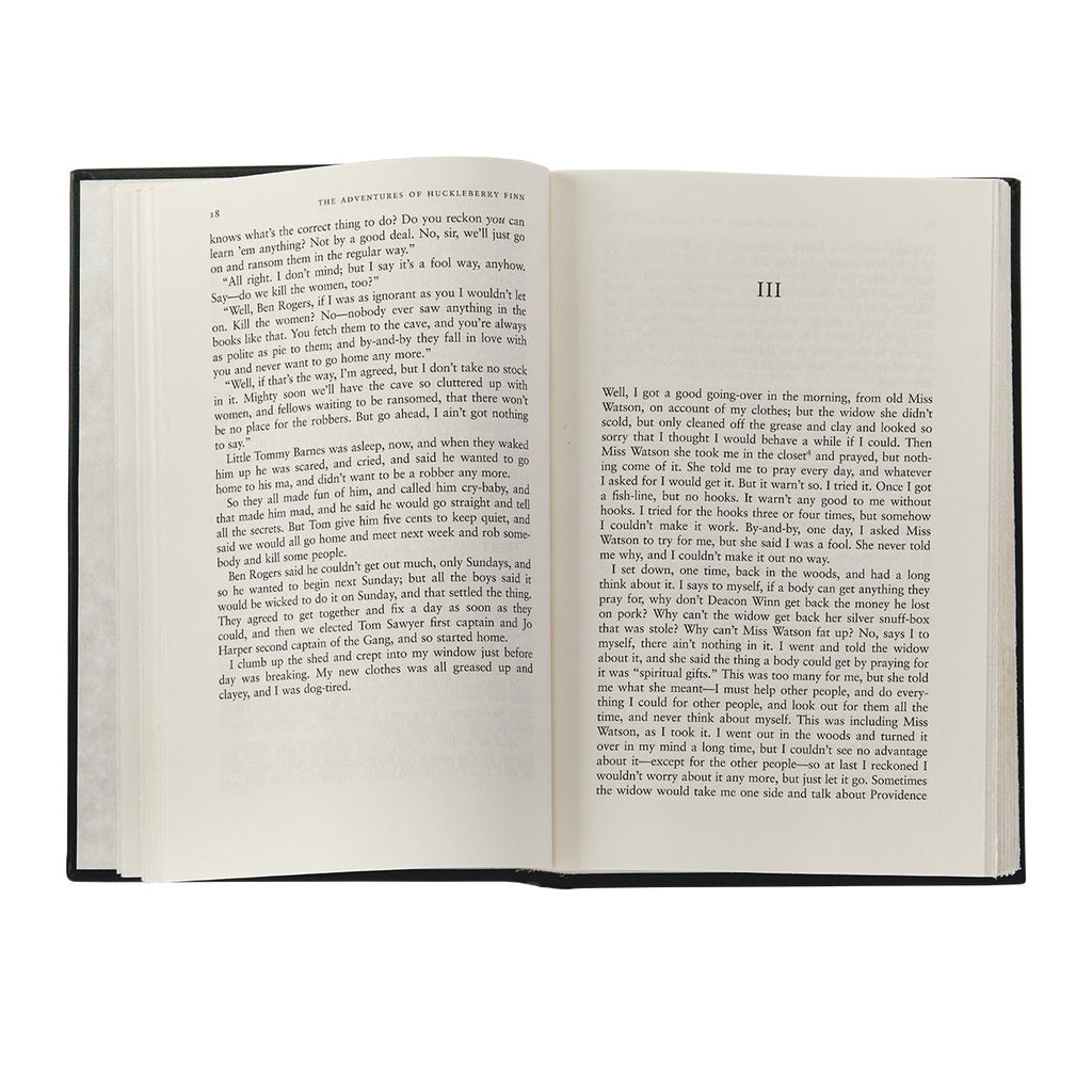 Adventures of Huckleberry Finn in Bonded Leather