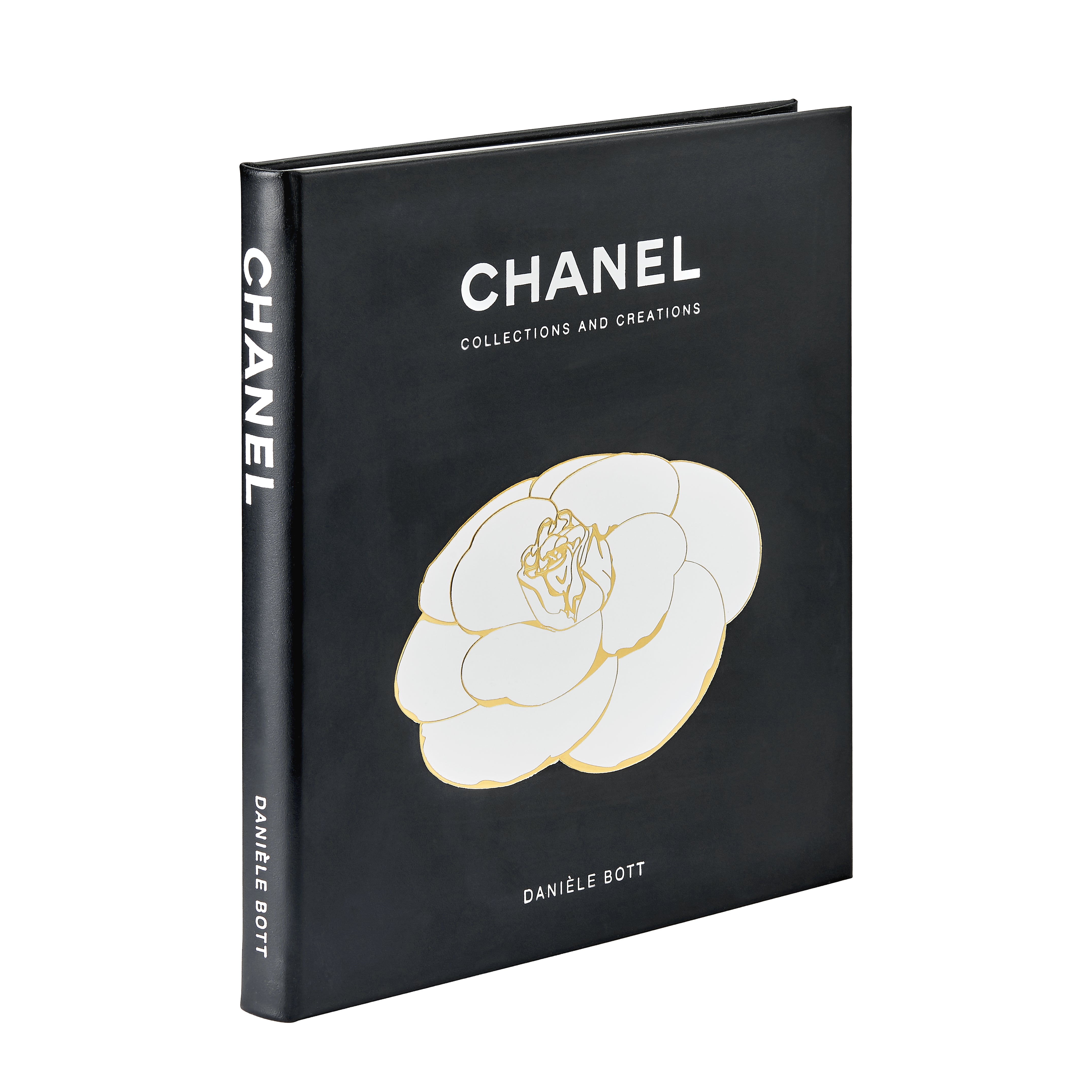 Chanel Collections and Creations | Black Bonded Leather | Over The