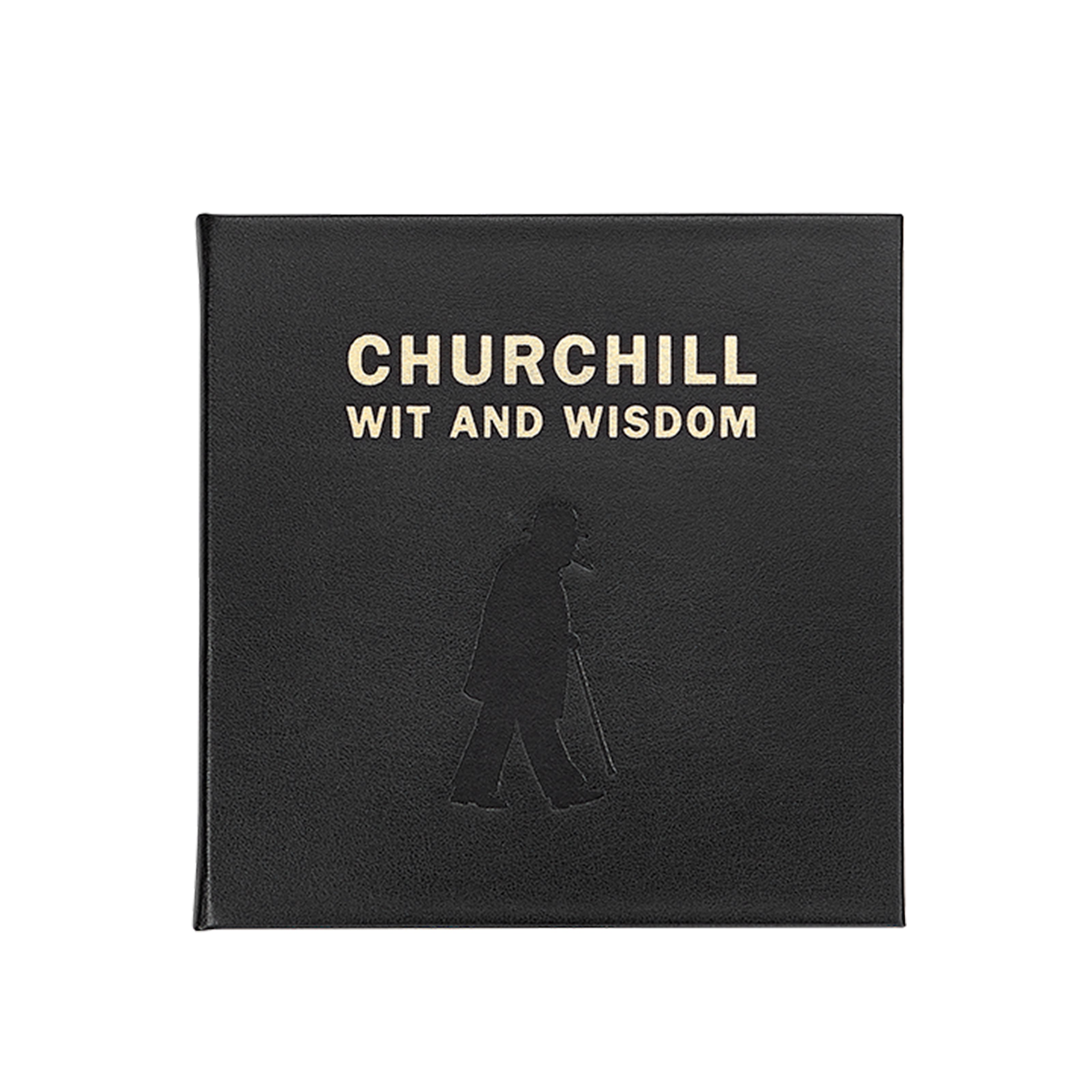 Churchill Wit and Wisdom in Bonded Leather