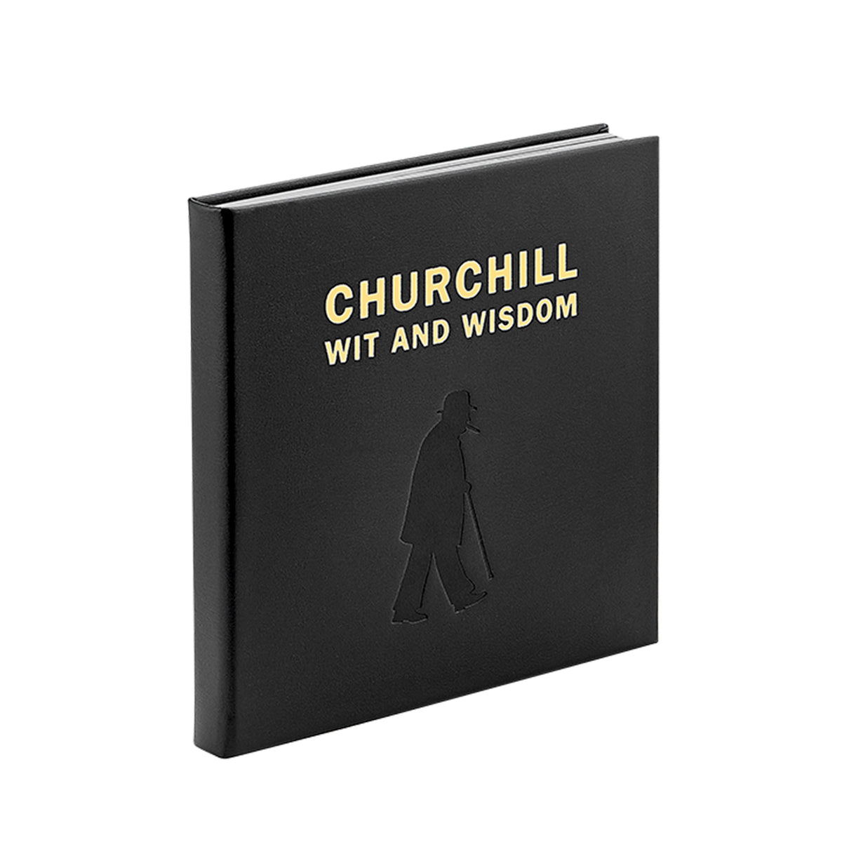 Churchill Wit and Wisdom in Bonded Leather