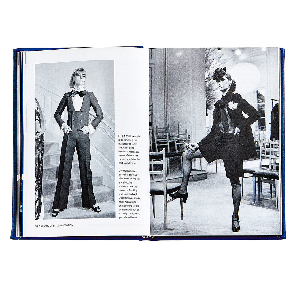 Graphic Image Little Book of Yves Saint Laurent Leather Bound Book