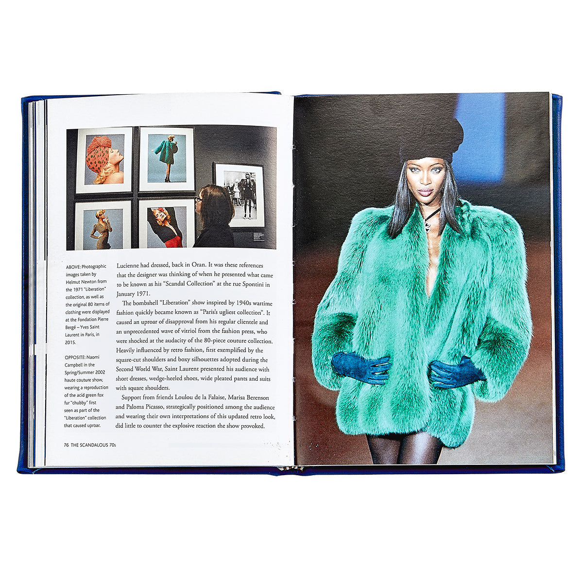 Little Book of Yves Saint Laurent in Traditional Leather | Over