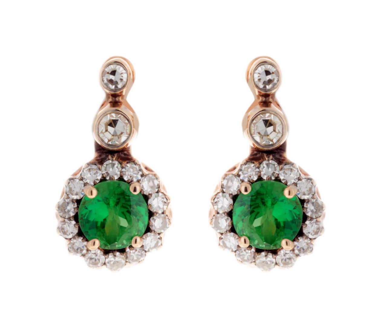 Tsavorite Earrings