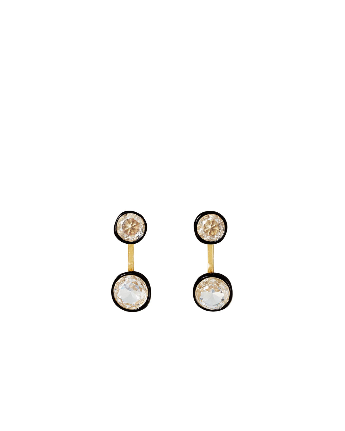 Back in Black Float Earrings Product Image