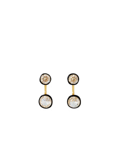Back in Black Float Earrings Product Image