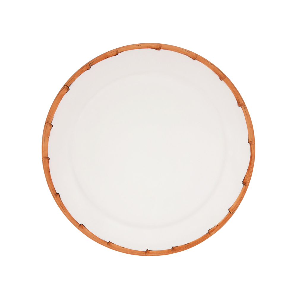 Ramatuelle Bamboo Large Dinner/Charger Plate, Natural