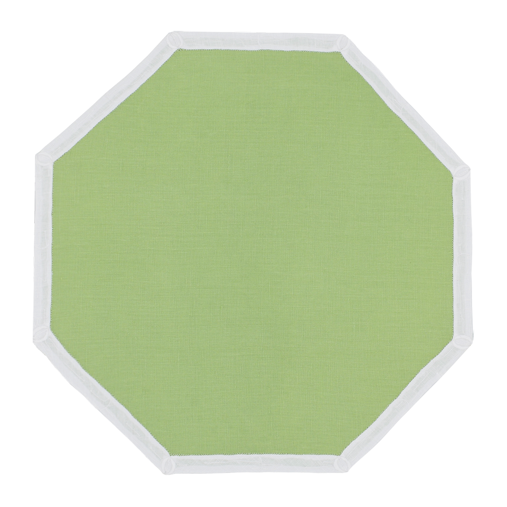 Bamboo Placemat in Lime, Set of 2