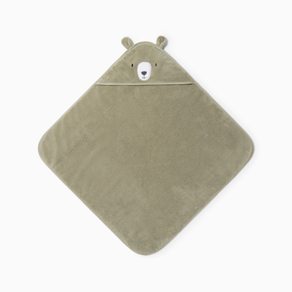 Bear Hooded Baby Bath Towel