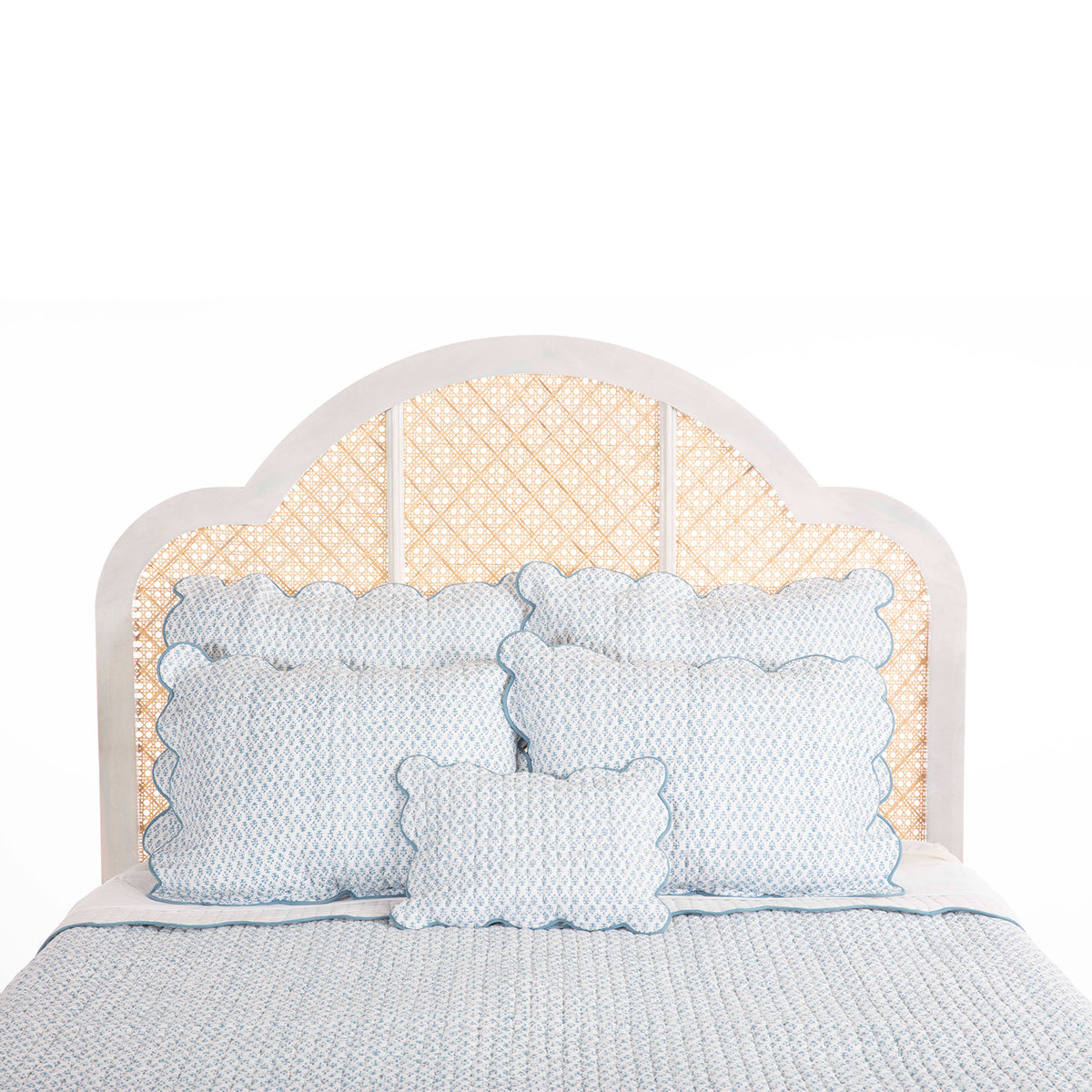Batik Quilt Queen Blue