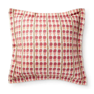 Fuchsia Daisy Suzani Pillowcases + Shams Bedding Portugal 