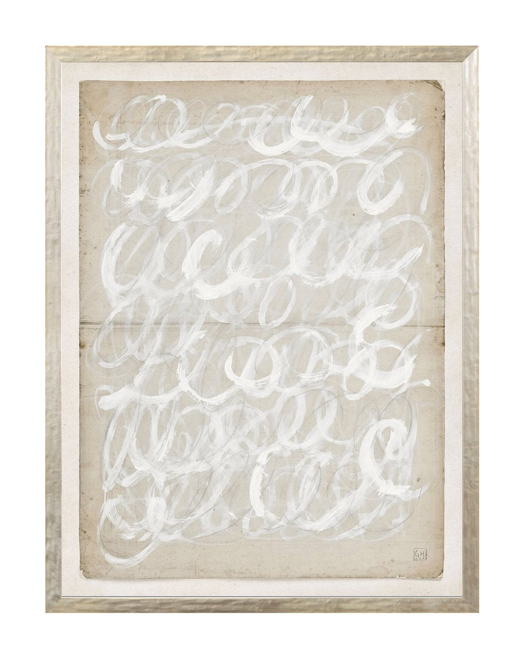 Beige Abstract Art