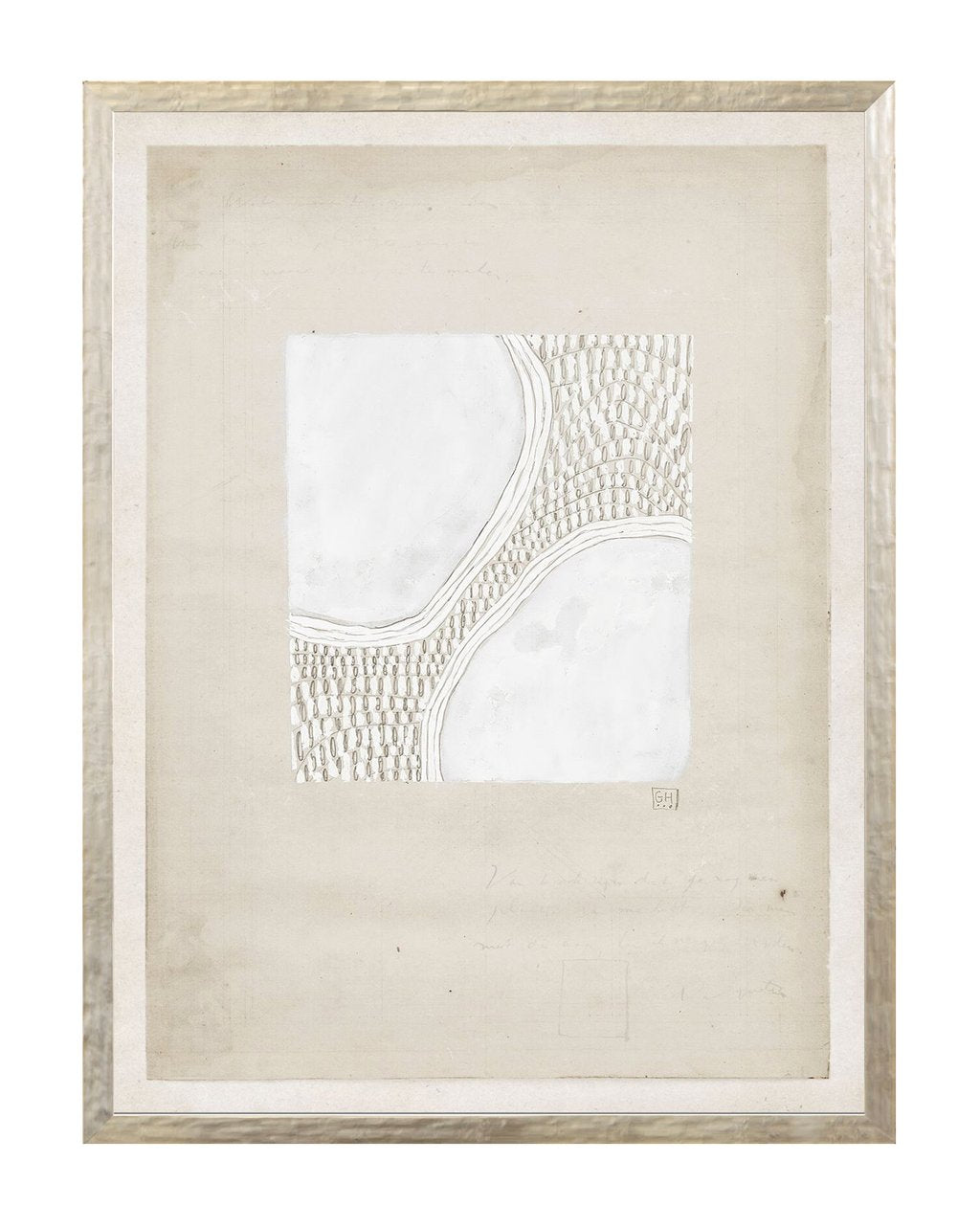 Beige Abstract Art