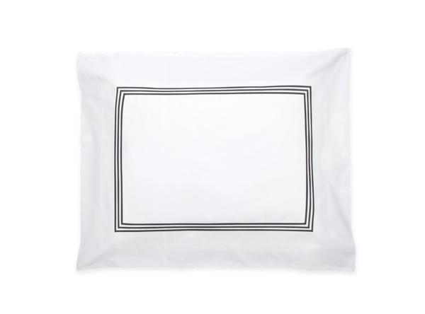 Bel Tempo Flat Sheet in blue with BMP monogram