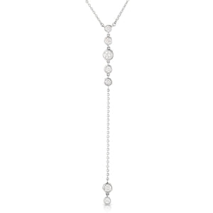 Bezel Starstruck Lariat Necklace